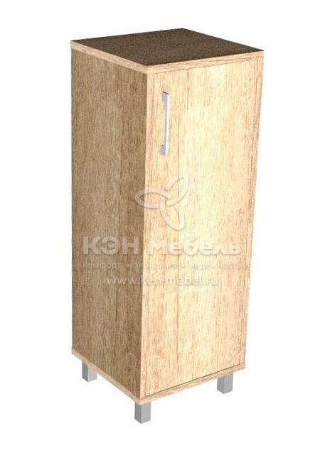 Шкаф средний узкий закрытый правый(475х450х1286) Бунда