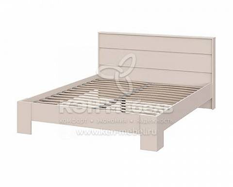 Кровать КР 03 Люмо (кашемир) 1,6 м